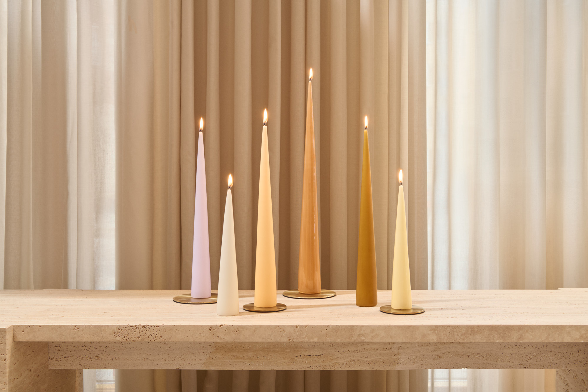 Cone candles