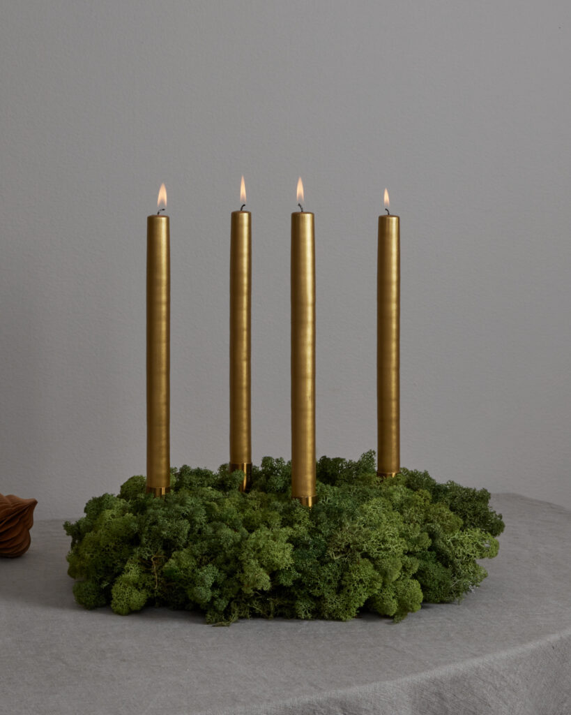 Cylindrical candles
