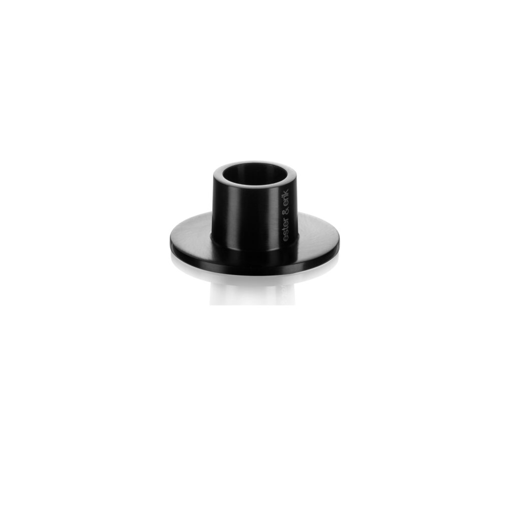 Candle_holder_small_Matt_Black