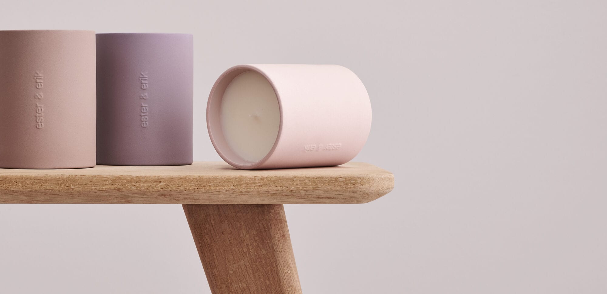 ester & erik Quality candles designed and produced in Denmark